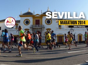 Maratón de Sevilla pasando por el centro de la ciudad, la Maestranza