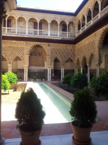 Patio de la Doncellas del Alcázar de Sevilla