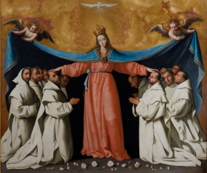 La Virgen de las Cuevas de Zurbarán en el Museo de Bellas Artes de Sevilla